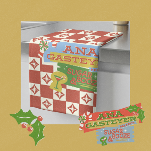 Tea Towel / Sugar & Booze