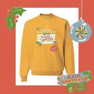 Gold Crewneck Sweatshirt / Sugar & Booze