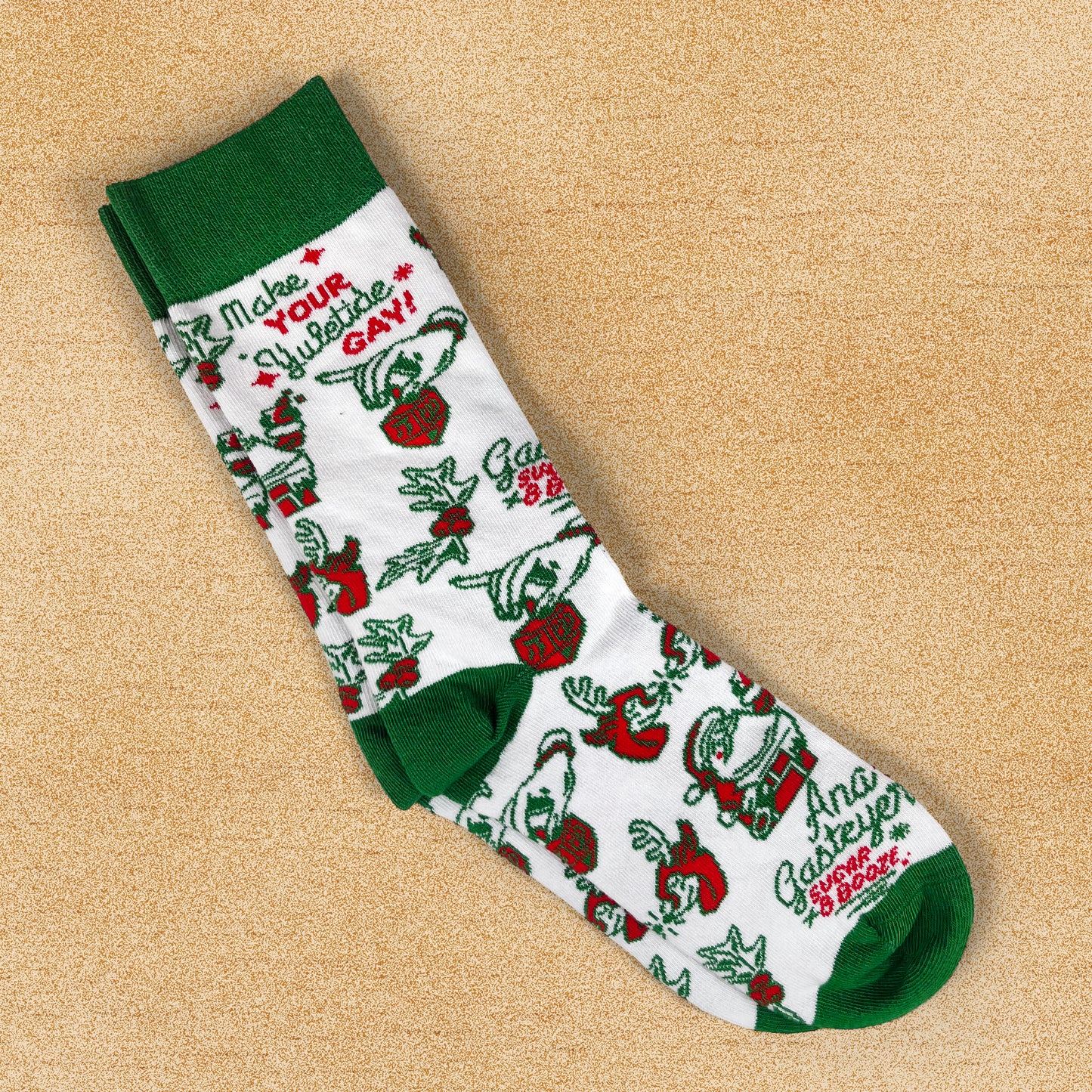 Knit Socks / Yuletide Pattern